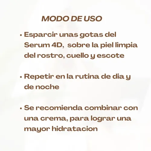 Serum Hialuronico 4d Antiage Arrugas Efecto Relleno Lidherma