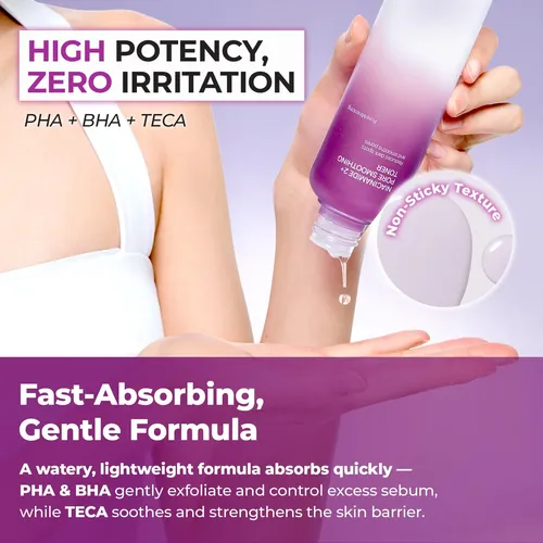 Jumiso Niacinamide 2% Exfoliating Toner With Pha + Bha