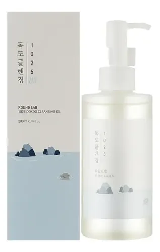 Aceite Limpiador Facial Round Lab 1025 Dokdo De 200ml