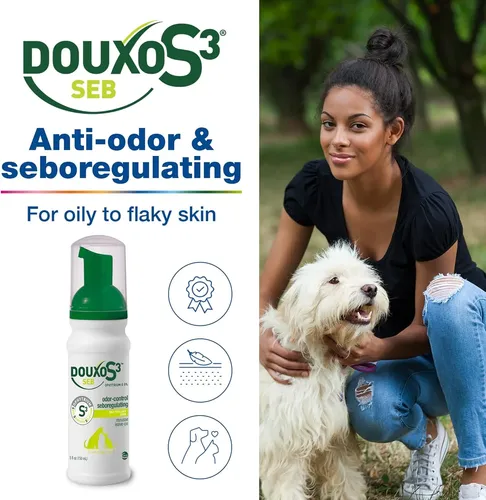 Seb Zq Mousse/. & Douxo S3, 5.1 Onzas, 150 Ml, Para Alivio/