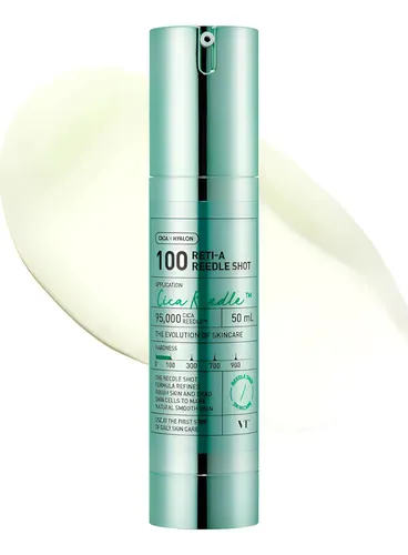 Vt Reti-a Reedle Shot 100 50ml Serum Microagujas Retinol Momento De Aplicación Noche Tipo De Piel Todo Tipo De Piel
