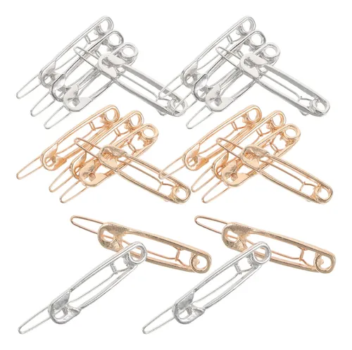20 Horquillas De Metal, Alfiler De Seguridad Para Flequillos