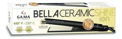 Planchita De Pelo Gama Elegance Bella Ceramic Shine Ebshi