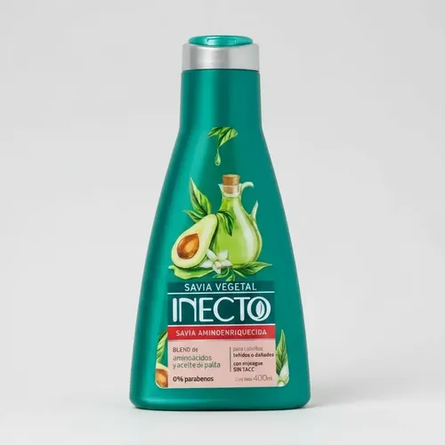 Inecto Savia Aceite Palta Keratina Con Enjuague 400ml