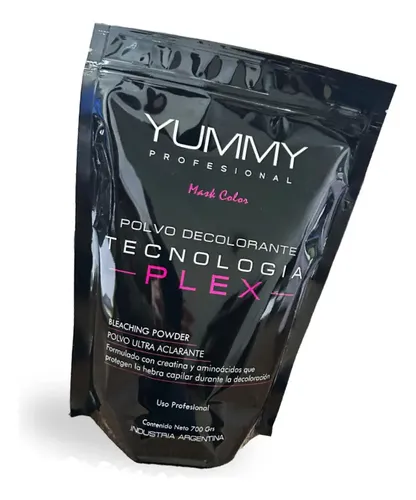 Polvo Decolorante Tecnología Plex X 700gr Yummy