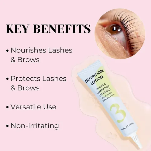 Kit Lifting Tipo Coreano Pestañas Y Cejas 10ml Paso 3