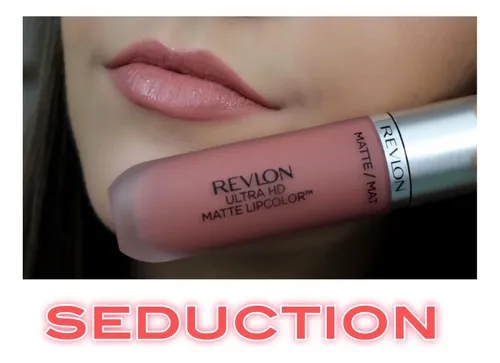 Labial Revlon Ultra Hd Matte Lipcolor Tono 630 Seduction