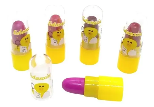 Labial Lapiz Mini X 40 Aroma Frutal Souvenir Spa Nena Cumple