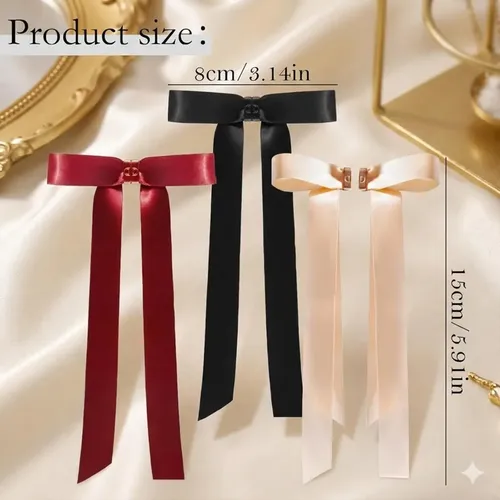 Magnetic Bow Clip,2026 Magnetic Bow Hair Clips For Women,
