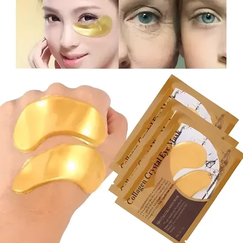 Máscara Colágeno Ojeras Crystal Parche Mascarilla X5 Unidad