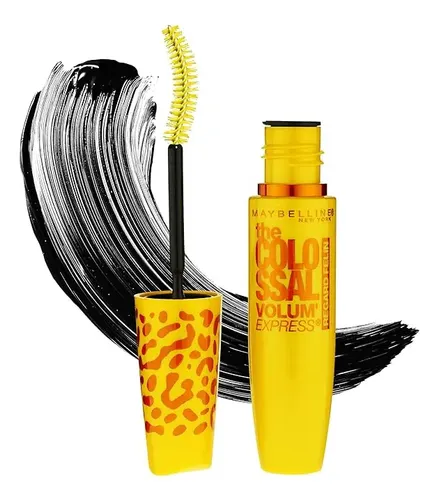 Máscara de pestañas Maybelline Volum Express Colossal Cat Eyes negro glamuroso