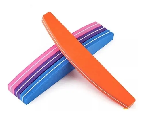 Pack X10 Lima Sponge Beautifull Uñas Esculpidas Color Surtidos