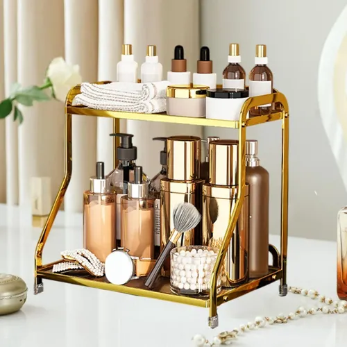 Bandeja Organizadora De Baño Sobre Encimera Para Maquillaje,