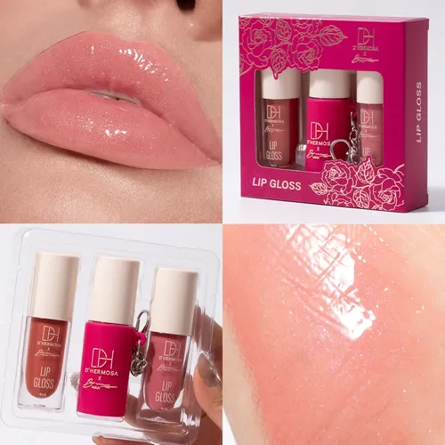 Kit Gloss Labial Liquid Hidratante 3 Units Im