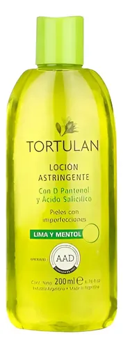 Tortulan Locion Astringente D Pantenol Acido Salicilico 200m