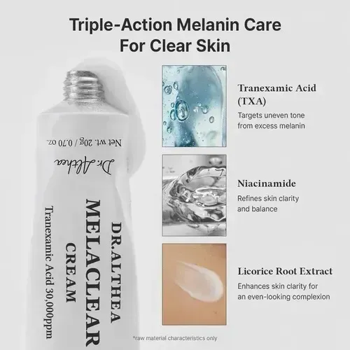 Crema Melaclear De Dr. Althea, Tratamiento De Manchas Oscura