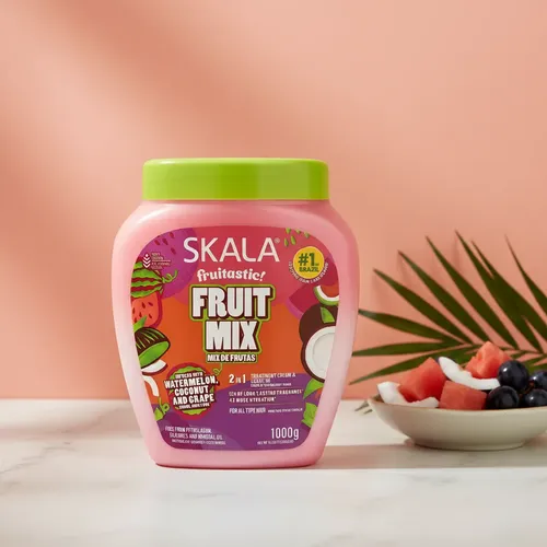 Tratamiento Y Crema De Peinar Fruit Mix Frutastic 1kg Skala