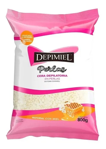 Cera Depilatoria Depimiel Sistema Español Natural Por 800grs