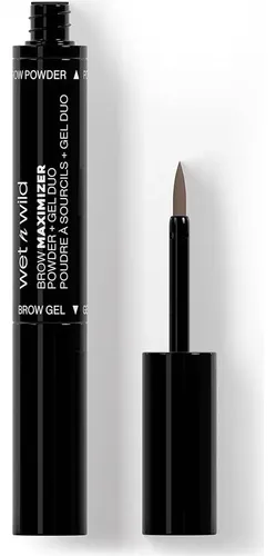 Duo Polvo Y Gel Para Cejas Wet N Wild Marrón Ceniza 3.13g