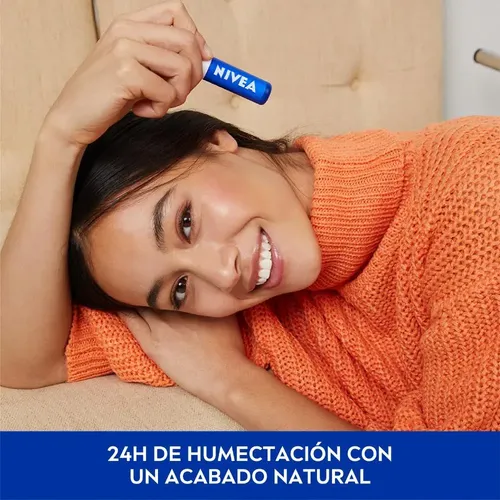 Bálsamo Labial Original Care 24h X 4.8g Nivea – Pack X 2