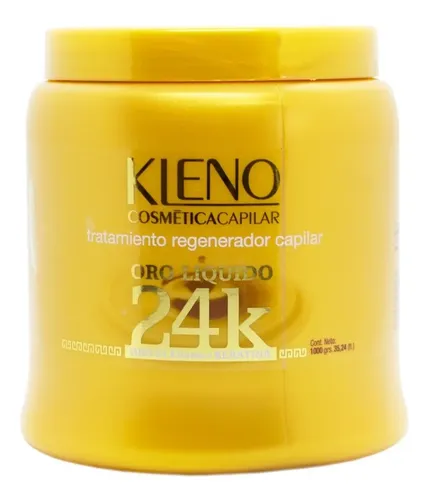 Kleno Egyptian Gold 24k Mascara Capilar Reparacion X 1kg