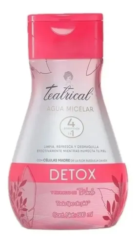 Agua Micelar Teatrical Extracto De Té Verde Detox 600ml