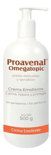 Proavenal Omegatopic Crema Emoliente Hidrata Piel Seca 500g