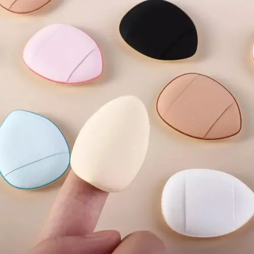 4u Mini Esponja Puff Para Dedos Corrector Base Maquillaje