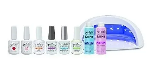 Kit Completo Salon Manicura Uñas Gelificadas Nail Polish Led