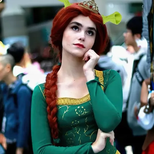 A Diadema Verde Con Orejas De Ogro, 4 Unidades, Bonito Pelo