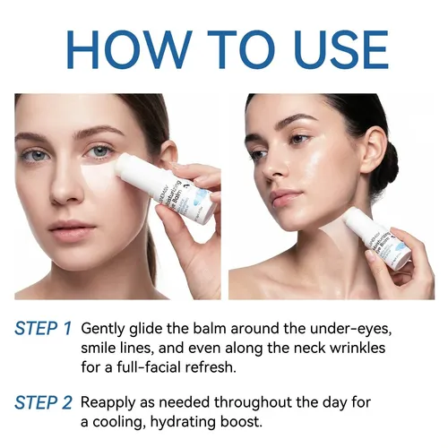 Moisturizing Eye Balm For Puffiness Cooling Hydrating 9g