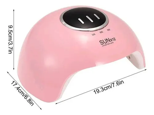 Cabina Uñas Profesional Uv Led 54w Sun Xs Semi-gel-acrilico