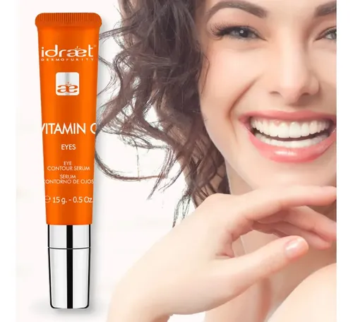 Contorno De Ojos Vitamina C Idraet Antiage Manchas Ojeras