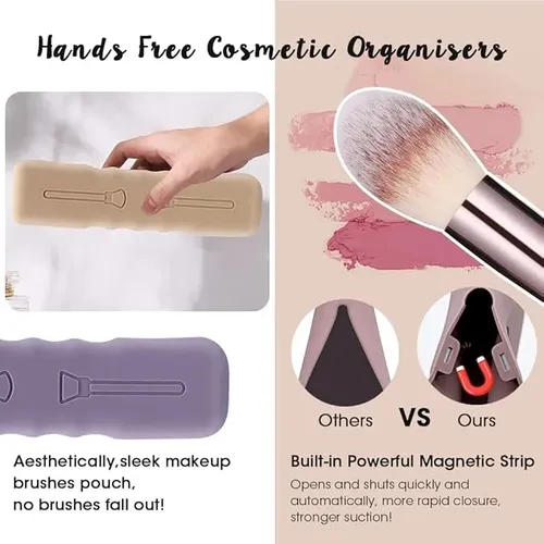 ! Organizador De Viaje For Brochas De Maquillaje, Paquete –
