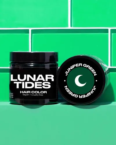 Tinte De Pelo Lunar Tides Semipermanente, Verde Enebro