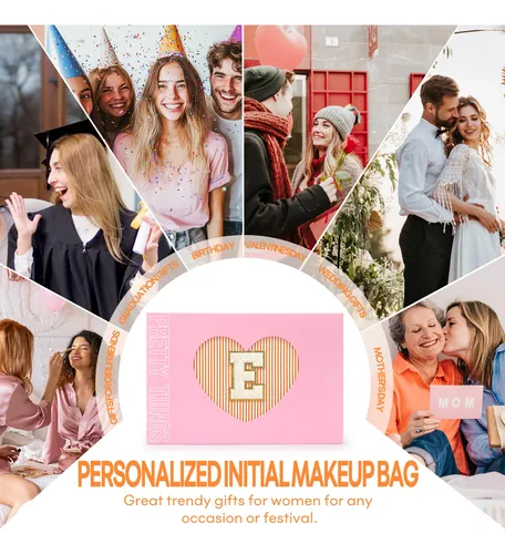 Set De Bolsas De Maquillaje Mibasies Initial Para Mujer Oran