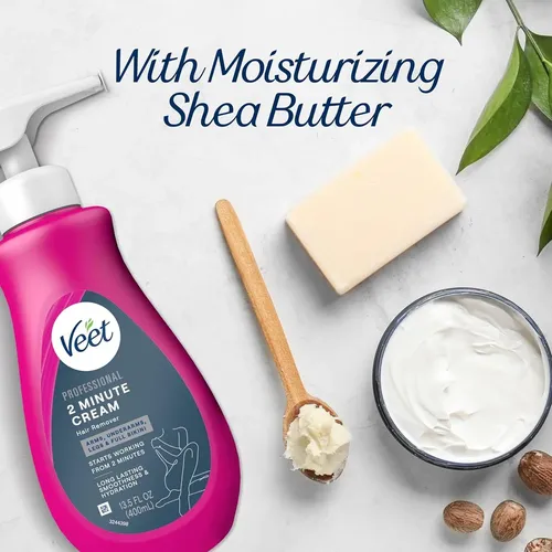 Crema Depilatoria Veet Profesional 2 Minutos 400ml Piel