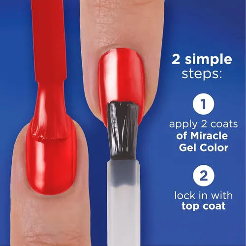 Esmalte De Uñas Sally Hansen Miracle Gel 14.79 Ml Brillante