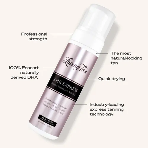 Loving Tan 2 Hr Express Self Tanning Mousse Ultra Dark 200ml