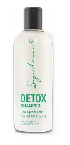 Shampoo Limpieza Profunda Con Agua Micelar System3 375ml