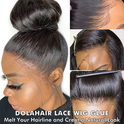 Kit De Pegamento Para Pelucas De Encaje Dolahair, Encaje Fro