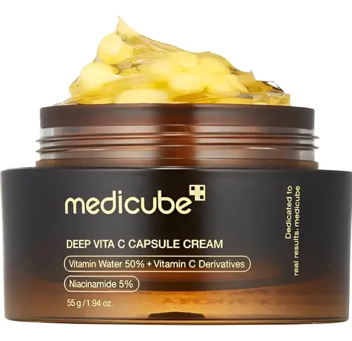 Medicube Deep Vita C Capsule Cream 55g – K Beauty Momento De Aplicación Día/noche Tipo De Piel Todo Tipo De Piel