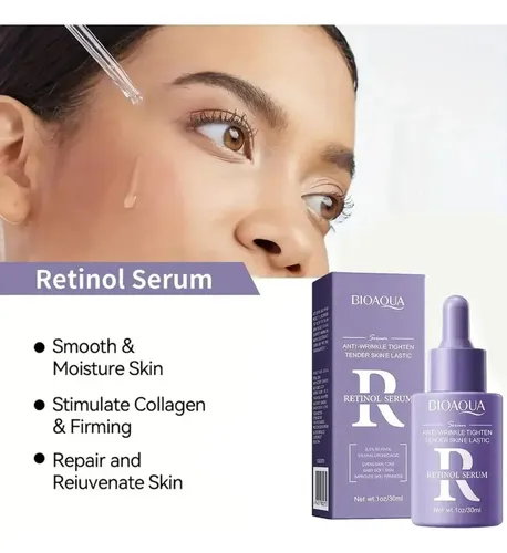Sérum F @a, 3 Onzas, Bioaqua, Ácido Hialurónico, Retinol Y V