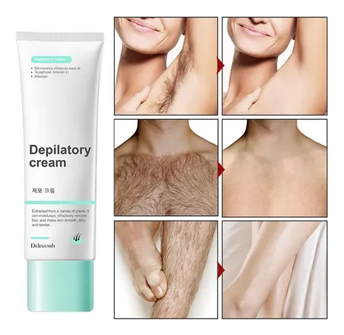 Crema Depilatoria Rapida Suave Piel Sensible 60ml Unisex