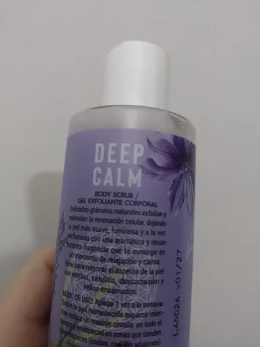 Gigot Deep Calm Lavanda Y Sándalo Exfoliante Corporal Renuar