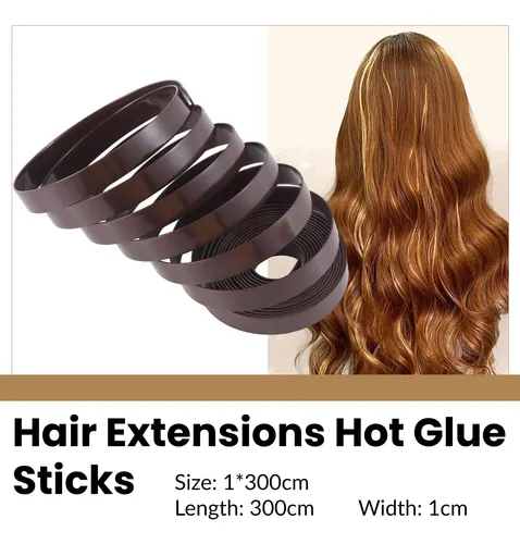 Pegamento Caliente Para Extensiones De Cabello Castaño E7, P