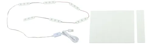 Espejo De Maquillaje Led, Tira De Luz, Apta Para Ojos, 6 Fil
