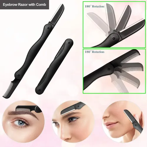 Kit De Cejas 7 En 1, Set De Depilación De Cejas