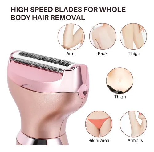 Cxrr Depiladora Íntima Mujer Recargable Usb Para Bikini Cr