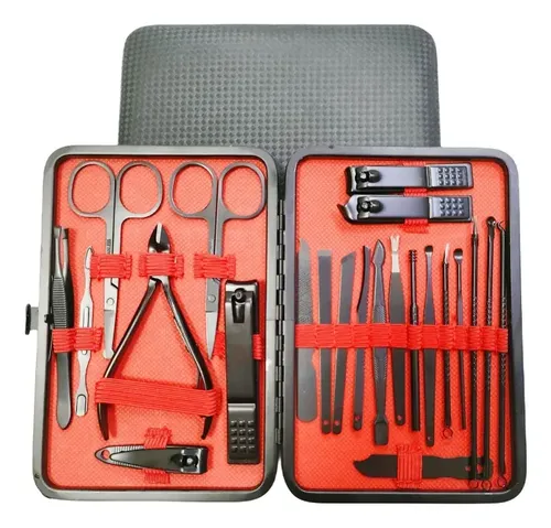 Set De Manicura Pedicura Pies Manos Corta Uñas 23 Piezas